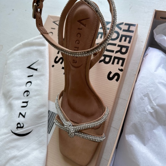 Vicenza Deena Crystal Heels size 9 - Picture 5 of 6